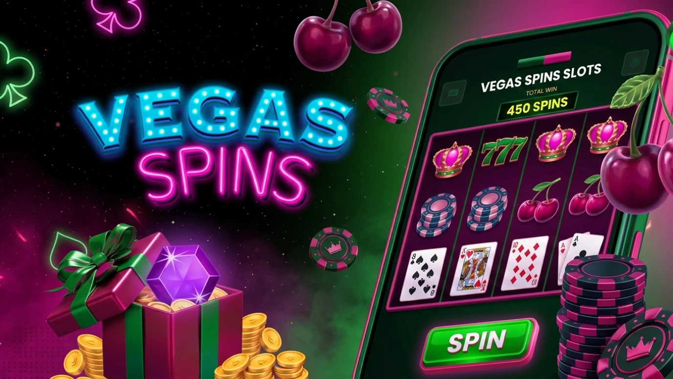 Vegas Spins online slot demo gameplay on mobile