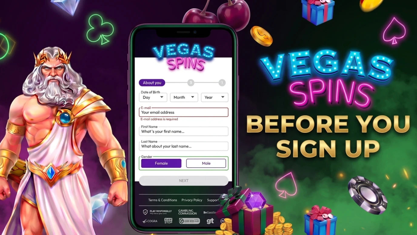 Vegas Spins VIP and loyalty programme with exclusive promotions for higher-tier players